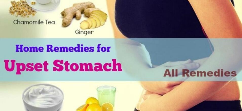 Home remedies for upset stomach