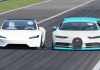 Tesla vs Bugatti: High Speed Showdown tesla vs bugatti