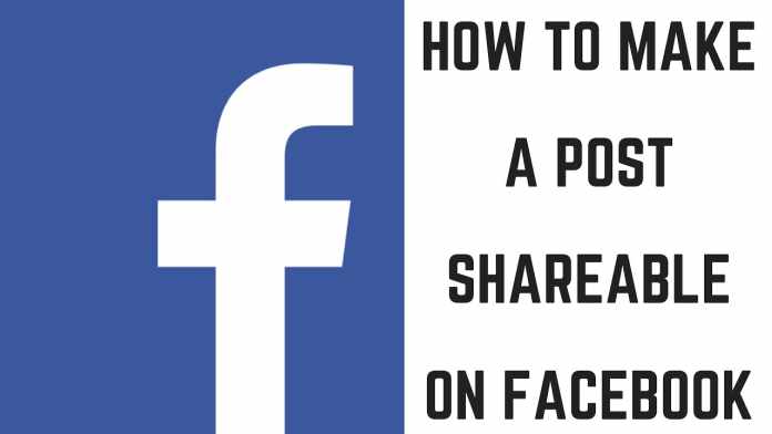 How to make a Facebook post shareable