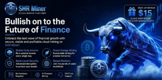 SHR Miner has launched a free cloud mining service for holders of BTC, XRP, and ETH, offering daily earnings of $10,700 or more